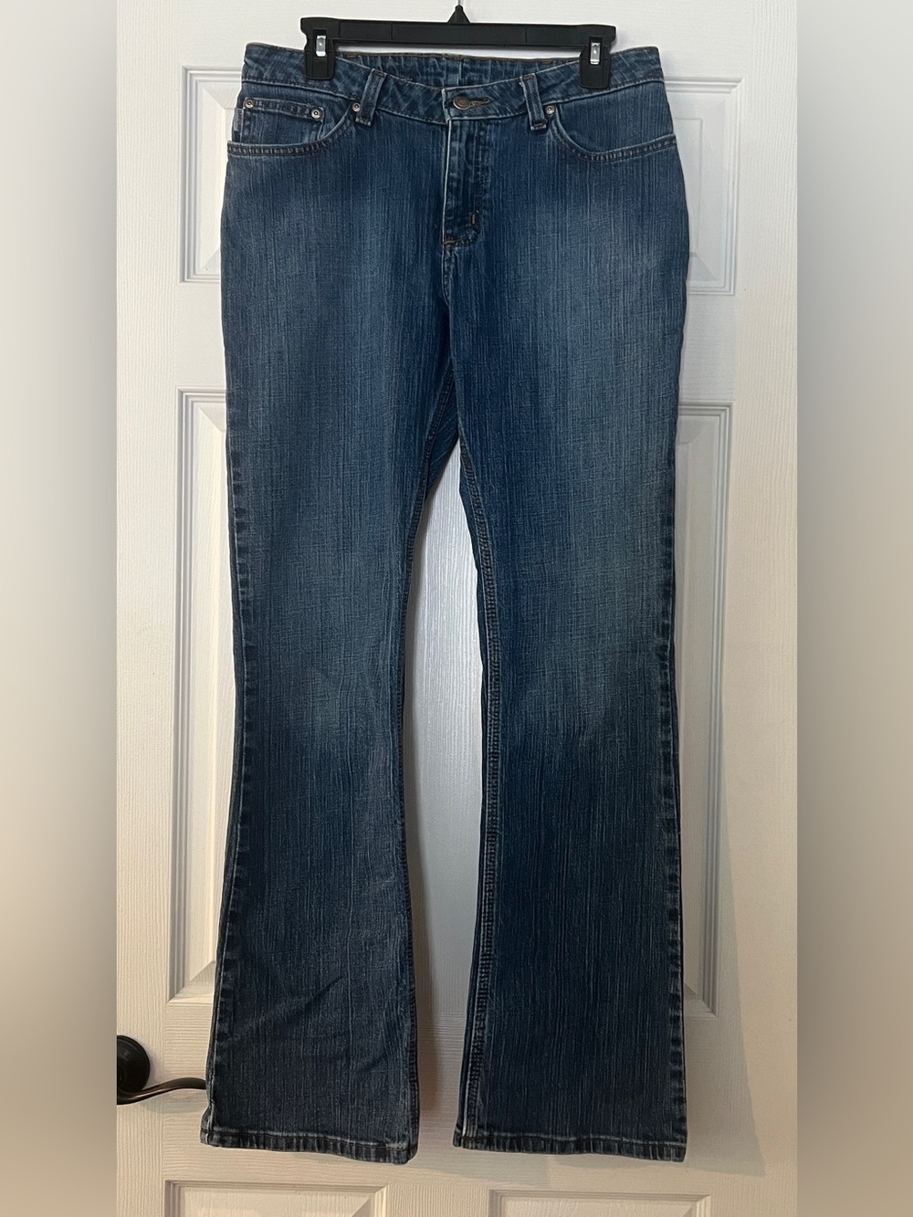 Carhartt Jeans Women's 10 x 32 WB001 F10 Traditional Fit Blue Boot Cut Denim